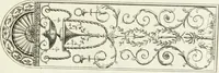 An illustration from The builder's magazine, or, A universal dictionary for architects, carpenters, masons, bricklayers, &c. as well as for every gentleman who would wish to be a competent judge of the elegant and necessary art of building : consisting of designs in architecture ... : together with the plans and sections serving as an unerring assistant in the construction of any building, from a palace to a cottage ... (1800)