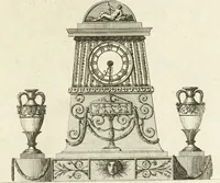 An illustration from The builder's magazine, or, A universal dictionary for architects, carpenters, masons, bricklayers, &c. as well as for every gentleman who would wish to be a competent judge of the elegant and necessary art of building : consisting of designs in architecture ... : together with the plans and sections serving as an unerring assistant in the construction of any building, from a palace to a cottage ... (1800)