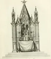 An illustration from The builder's magazine, or, A universal dictionary for architects, carpenters, masons, bricklayers, &c. as well as for every gentleman who would wish to be a competent judge of the elegant and necessary art of building : consisting of designs in architecture ... : together with the plans and sections serving as an unerring assistant in the construction of any building, from a palace to a cottage ... (1800)