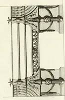 An illustration from The builder's magazine, or, A universal dictionary for architects, carpenters, masons, bricklayers, &c. as well as for every gentleman who would wish to be a competent judge of the elegant and necessary art of building : consisting of designs in architecture ... : together with the plans and sections serving as an unerring assistant in the construction of any building, from a palace to a cottage ... (1800)