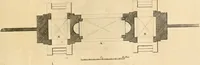 An illustration from The builder's magazine, or, A universal dictionary for architects, carpenters, masons, bricklayers, &c. as well as for every gentleman who would wish to be a competent judge of the elegant and necessary art of building : consisting of designs in architecture ... : together with the plans and sections serving as an unerring assistant in the construction of any building, from a palace to a cottage ... (1800)
