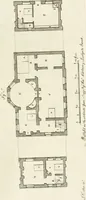 An illustration from The builder's magazine, or, A universal dictionary for architects, carpenters, masons, bricklayers, &c. as well as for every gentleman who would wish to be a competent judge of the elegant and necessary art of building : consisting of designs in architecture ... : together with the plans and sections serving as an unerring assistant in the construction of any building, from a palace to a cottage ... (1800)