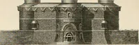 An illustration from The builder's magazine, or, A universal dictionary for architects, carpenters, masons, bricklayers, &c. as well as for every gentleman who would wish to be a competent judge of the elegant and necessary art of building : consisting of designs in architecture ... : together with the plans and sections serving as an unerring assistant in the construction of any building, from a palace to a cottage ... (1800)