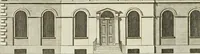 An illustration from The builder's magazine, or, A universal dictionary for architects, carpenters, masons, bricklayers, &c. as well as for every gentleman who would wish to be a competent judge of the elegant and necessary art of building : consisting of designs in architecture ... : together with the plans and sections serving as an unerring assistant in the construction of any building, from a palace to a cottage ... (1800)