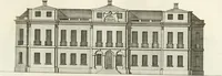 An illustration from The builder's magazine, or, A universal dictionary for architects, carpenters, masons, bricklayers, &c. as well as for every gentleman who would wish to be a competent judge of the elegant and necessary art of building : consisting of designs in architecture ... : together with the plans and sections serving as an unerring assistant in the construction of any building, from a palace to a cottage ... (1800)
