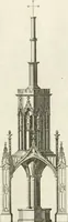 An illustration from The builder's magazine, or, A universal dictionary for architects, carpenters, masons, bricklayers, &c. as well as for every gentleman who would wish to be a competent judge of the elegant and necessary art of building : consisting of designs in architecture ... : together with the plans and sections serving as an unerring assistant in the construction of any building, from a palace to a cottage ... (1800)
