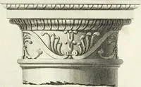 An illustration from The builder's magazine, or, A universal dictionary for architects, carpenters, masons, bricklayers, &c. as well as for every gentleman who would wish to be a competent judge of the elegant and necessary art of building : consisting of designs in architecture ... : together with the plans and sections serving as an unerring assistant in the construction of any building, from a palace to a cottage ... (1800)
