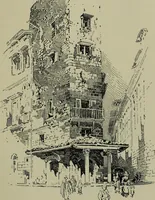 An illustration from The builders of Florence (1907)
