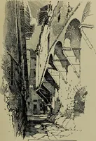 An illustration from The builders of Florence (1907)
