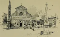 An illustration from The builders of Florence (1907)