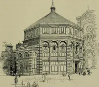An illustration from The builders of Florence (1907)