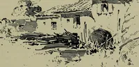 An illustration from The builders of Florence (1907)