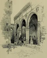 An illustration from The builders of Florence (1907)