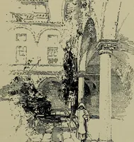 An illustration from The builders of Florence (1907)