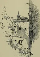 An illustration from The builders of Florence (1907)
