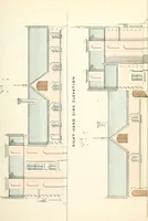 An illustration from The builder's practical director; or, Buildings for all classes, containing plans, sections and elevations for the erection of cottages, villas, farm buildings, dispensaries, public schools, &c., with detailed estimates, quantities, prices, &c. .. (1855)