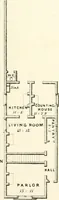 An illustration from The builder's practical director; or, Buildings for all classes, containing plans, sections and elevations for the erection of cottages, villas, farm buildings, dispensaries, public schools, &c., with detailed estimates, quantities, prices, &c. .. (1855)