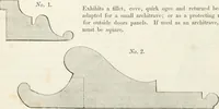 An illustration from The builder's practical director; or, Buildings for all classes, containing plans, sections and elevations for the erection of cottages, villas, farm buildings, dispensaries, public schools, &c., with detailed estimates, quantities, prices, &c. .. (1855)