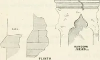 An illustration from The builder's practical director; or, Buildings for all classes, containing plans, sections and elevations for the erection of cottages, villas, farm buildings, dispensaries, public schools, &c., with detailed estimates, quantities, prices, &c. .. (1855)