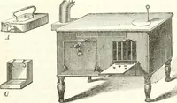 An illustration from The builder's practical director; or, Buildings for all classes, containing plans, sections and elevations for the erection of cottages, villas, farm buildings, dispensaries, public schools, &c., with detailed estimates, quantities, prices, &c. .. (1855)