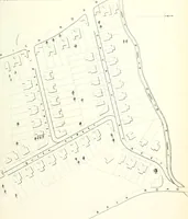 An illustration from The builder's practical director; or, Buildings for all classes, containing plans, sections and elevations for the erection of cottages, villas, farm buildings, dispensaries, public schools, &c., with detailed estimates, quantities, prices, &c. .. (1855)
