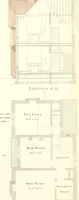 An illustration from The builder's practical director; or, Buildings for all classes, containing plans, sections and elevations for the erection of cottages, villas, farm buildings, dispensaries, public schools, &c., with detailed estimates, quantities, prices, &c. .. (1855)