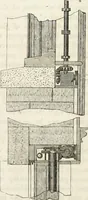 An illustration from The builder's practical director; or, Buildings for all classes, containing plans, sections and elevations for the erection of cottages, villas, farm buildings, dispensaries, public schools, &c., with detailed estimates, quantities, prices, &c. .. (1855)