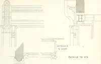 An illustration from The builder's practical director; or, Buildings for all classes, containing plans, sections and elevations for the erection of cottages, villas, farm buildings, dispensaries, public schools, &c., with detailed estimates, quantities, prices, &c. .. (1855)