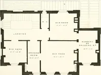 An illustration from The builder's practical director; or, Buildings for all classes, containing plans, sections and elevations for the erection of cottages, villas, farm buildings, dispensaries, public schools, &c., with detailed estimates, quantities, prices, &c. .. (1855)