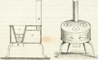 An illustration from The builder's practical director; or, Buildings for all classes, containing plans, sections and elevations for the erection of cottages, villas, farm buildings, dispensaries, public schools, &c., with detailed estimates, quantities, prices, &c. .. (1855)