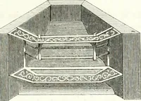 An illustration from The builder's practical director; or, Buildings for all classes, containing plans, sections and elevations for the erection of cottages, villas, farm buildings, dispensaries, public schools, &c., with detailed estimates, quantities, prices, &c. .. (1855)