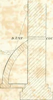 An illustration from The builder's practical director; or, Buildings for all classes, containing plans, sections and elevations for the erection of cottages, villas, farm buildings, dispensaries, public schools, &c., with detailed estimates, quantities, prices, &c. .. (1855)