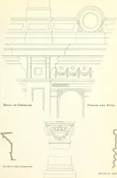 An illustration from The builder's practical director; or, Buildings for all classes, containing plans, sections and elevations for the erection of cottages, villas, farm buildings, dispensaries, public schools, &c., with detailed estimates, quantities, prices, &c. .. (1855)