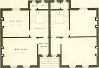 An illustration from The builder's practical director; or, Buildings for all classes, containing plans, sections and elevations for the erection of cottages, villas, farm buildings, dispensaries, public schools, &c., with detailed estimates, quantities, prices, &c. .. (1855)