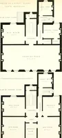An illustration from The builder's practical director; or, Buildings for all classes, containing plans, sections and elevations for the erection of cottages, villas, farm buildings, dispensaries, public schools, &c., with detailed estimates, quantities, prices, &c. .. (1855)