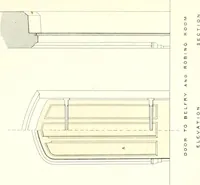 An illustration from The builder's practical director; or, Buildings for all classes, containing plans, sections and elevations for the erection of cottages, villas, farm buildings, dispensaries, public schools, &c., with detailed estimates, quantities, prices, &c. .. (1855)