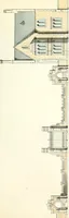 An illustration from The builder's practical director; or, Buildings for all classes, containing plans, sections and elevations for the erection of cottages, villas, farm buildings, dispensaries, public schools, &c., with detailed estimates, quantities, prices, &c. .. (1855)