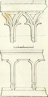 An illustration from The builder's practical director; or, Buildings for all classes, containing plans, sections and elevations for the erection of cottages, villas, farm buildings, dispensaries, public schools, &c., with detailed estimates, quantities, prices, &c. .. (1855)
