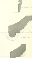 An illustration from The builder's practical director; or, Buildings for all classes, containing plans, sections and elevations for the erection of cottages, villas, farm buildings, dispensaries, public schools, &c., with detailed estimates, quantities, prices, &c. .. (1855)