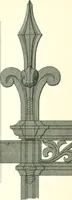 An illustration from The builder's practical director; or, Buildings for all classes, containing plans, sections and elevations for the erection of cottages, villas, farm buildings, dispensaries, public schools, &c., with detailed estimates, quantities, prices, &c. .. (1855)