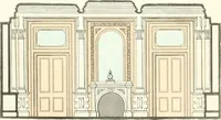 An illustration from The builder's practical director; or, Buildings for all classes, containing plans, sections and elevations for the erection of cottages, villas, farm buildings, dispensaries, public schools, &c., with detailed estimates, quantities, prices, &c. .. (1855)
