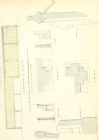 An illustration from The builder's practical director; or, Buildings for all classes, containing plans, sections and elevations for the erection of cottages, villas, farm buildings, dispensaries, public schools, &c., with detailed estimates, quantities, prices, &c. .. (1855)