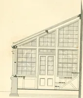 An illustration from The builder's practical director; or, Buildings for all classes, containing plans, sections and elevations for the erection of cottages, villas, farm buildings, dispensaries, public schools, &c., with detailed estimates, quantities, prices, &c. .. (1855)