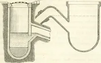 An illustration from The builder's practical director; or, Buildings for all classes, containing plans, sections and elevations for the erection of cottages, villas, farm buildings, dispensaries, public schools, &c., with detailed estimates, quantities, prices, &c. .. (1855)