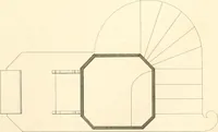 An illustration from The builder's practical director; or, Buildings for all classes, containing plans, sections and elevations for the erection of cottages, villas, farm buildings, dispensaries, public schools, &c., with detailed estimates, quantities, prices, &c. .. (1855)
