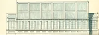 An illustration from The builder's practical director; or, Buildings for all classes, containing plans, sections and elevations for the erection of cottages, villas, farm buildings, dispensaries, public schools, &c., with detailed estimates, quantities, prices, &c. .. (1855)