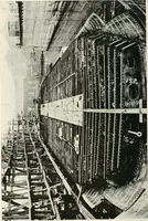 An illustration from Building the emergency fleet; a historical narrative of the problems and achievements of the United States shipping board emergency fleet corporation (1920)