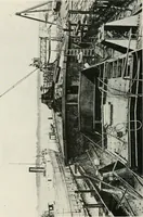 An illustration from Building the emergency fleet; a historical narrative of the problems and achievements of the United States shipping board emergency fleet corporation (1920)