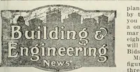 An illustration from Building & engineering news (1914)