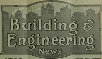 An illustration from Building & engineering news (1914)